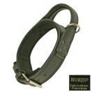 Collier chien d�intervention en cuir � poign�e - image 4