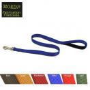 Laisse pour chien en nylon, poign�e cousue double rembourr�e mousse