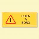 Autocollant "Chien � bord"
