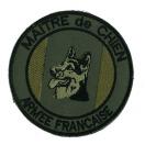 Ecusson "Maitre de Chien - Arm�e Fran�aise"
