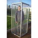Cache M�tallique avec porte