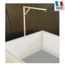 Potence � lampe chauffante pour bac de mise bas
