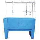 Baignoire poly�thyl�ne sur pied pour chien