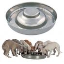 Plat � chiot en inox 37 cm