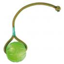Everlasting Fun Ball avec corde pour chien m�chouilleurs