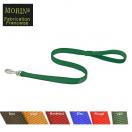 Laisse nylon, cousue double, poign�e rembourr� mousse, 1 m
