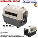 Cage de transport Kennel Box pour chien ou chat (Mod�le avion) - image 2