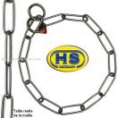 Collier sanitaire �trangleur, long / fin, INOX noir