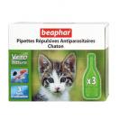 Pipettes r�pulsives antiparasitaire pour chat - Vetonature