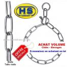 Lot de 10 colliers sanitaire, �trangleur, acier INOX - Qualit� Pro HS