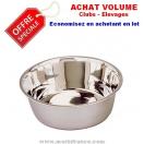 Lot de 10 gamelles inox - s�rie �conomique