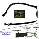 Ligne de trait 1 chien, laisse amortisseur �lastique canicross