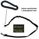 Ligne de trait 1 chien, laisse amortisseur �lastique canicross - image 3