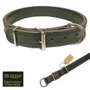 Collier en cuir DOG� EXTREME professionnel - Tannage en fosse (haut de gamme)