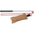 Tige t�lescopique + boudin jute pour chiens
