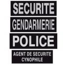 Bande de personnalisation sur fond noir