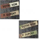 Ecusson / Bande patronymique brod� personnalis� - image 2
