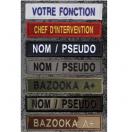 Ecusson / Bande patronymique brod� personnalis� - image 3