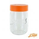 Bocal en verre avec couvercle � vis - 1 litres - 2 litres - 3 litres