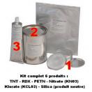 Simulants d�entrainement � la d�tection explosif - Kit de 6 produits - XM K-9