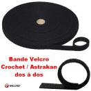 Bande Velcro crochet / astrakan dos � dos