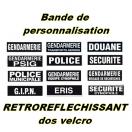 Marquage r�fl�chissant sur bande avec dos velcro