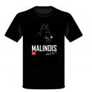 Tee Shirt "MALINOIS what else" (t�te)