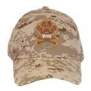 Casquette CAM DESERT avec �cussons K9 patte