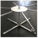 Carrousel en alu bross� - 6 bras r�glables
