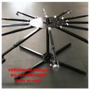 Carrousel en alu bross� - 12 bras r�glables - image 1