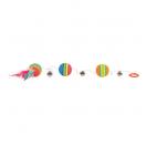 Balles sur bande �lastique - jouet pour chat