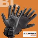 Gant Scanforce d�tecteur de m�taux Blacktactilt