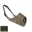 Museli�re cuir souple pour chien - Gris