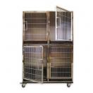 Cage Inox - modulable de 3 � 4 cages