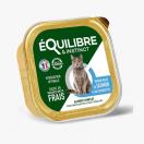 Equilibre et Instinct - P�t�es chat st�rilis�, saumon et courgettes