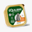 Equilibre et Instinct - Pat�es pour chat senior, volaille et courgettes