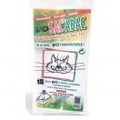 Sacs � liti�res jetables et compostable avec lien de fermeture - Bio Sac�abac