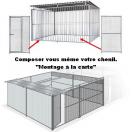 Chenil en kit m�tal grillage MKS
