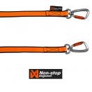 Laisse pour 2 chiens, BUNGEE LEASH 2.0 NON-STOP Dogwear, ligne de trait �lastique - image 2