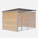 Chenil bois MKS - PROTECTA 3 x 2 m - Fa�ade en barreaux - image 2