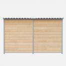 Chenil bois MKS - PROTECTA 3 x 2 m - Fa�ade en barreaux - image 4