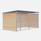 Chenil bois MKS - PROTECTA 4 x 2 m - Fa�ade en barreaux - image 2