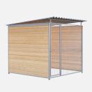 Chenil bois MKS - PROTECTA 2 x 2 m- Fa�ade en grillage - image 2