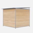 Chenil bois MKS - PROTECTA 2 x 2 m- Fa�ade en grillage - image 3