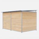 Chenil bois MKS - PROTECTA 3 x 2 m- Fa�ade en grillage - image 3