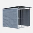 Chenil MKS en composite WPC - ETERNA - 2 x 2 m - Fa�ade en barreaux - image 6