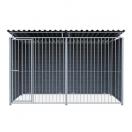 Chenil MKS en composite WPC - ETERNA - 3 x 2 m - Fa�ade en barreaux - image 6
