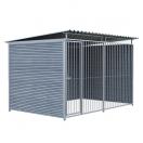 Chenil MKS en composite WPC - ETERNA - 3 x 2 m - Fa�ade en barreaux - image 7