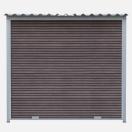Chenil MKS en composite WPC - ETERNA - 2 x 2 m - Fa�ade en grillage - image 4