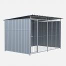 Chenil m�tal MKS - METALLO 3 x 2 m - Fa�ade en barreaux - image 2